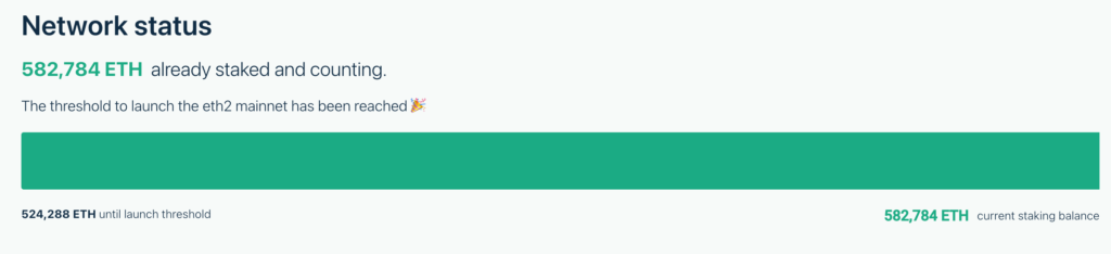 Ethereum 2.0 staking