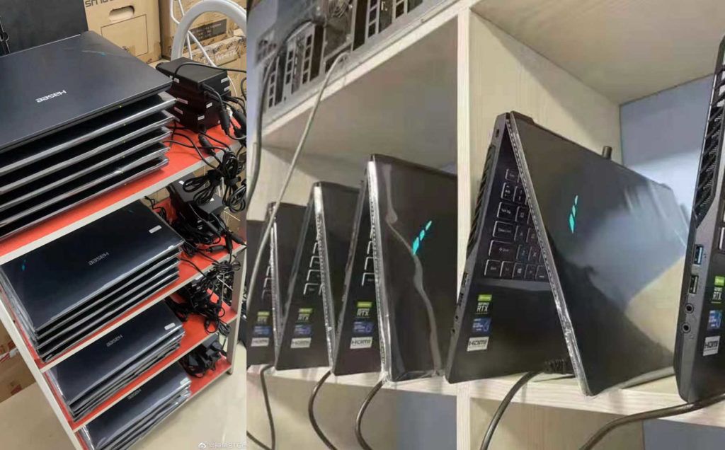 laptop mining eth
