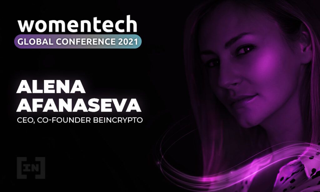 СЕО BeInCrypto Алена Афанасьева выступит на конференции WomenTech 2021