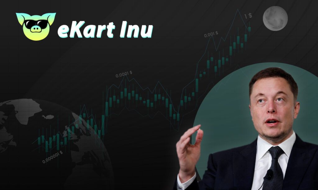 Ekart Inu вырастет в 100 раз после открытия торгов на биржах