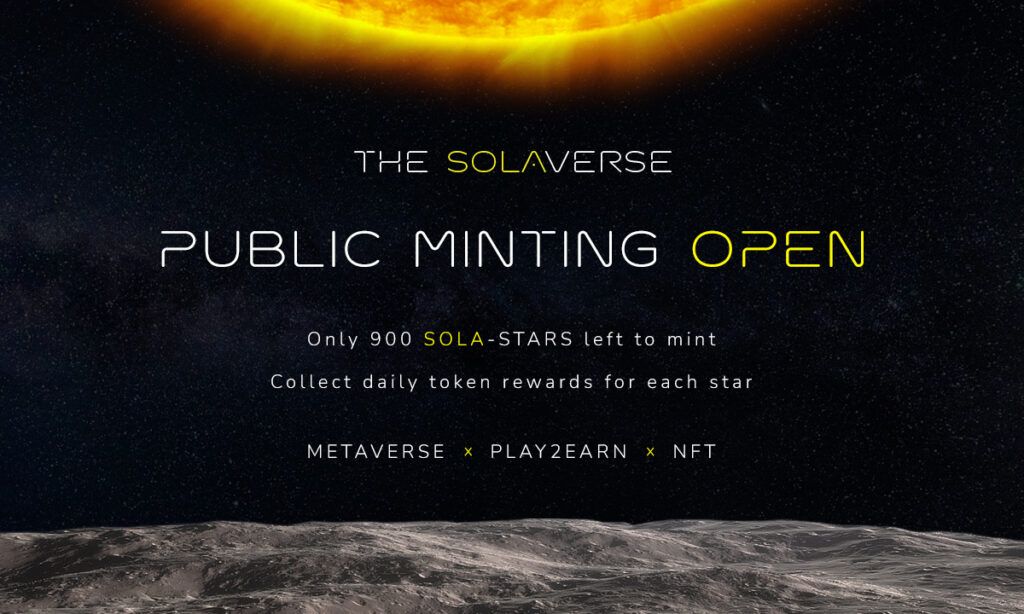 SolaVerse – космическая метавселенная в формате play-to-earn