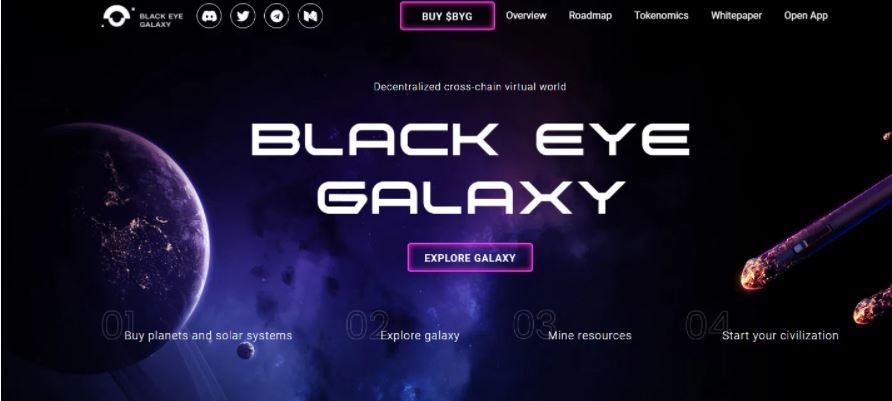Платформа Black Eye Galaxy