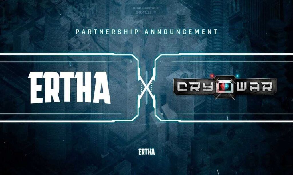 Проект Ertha объявил о сотрудничестве с Cryowar