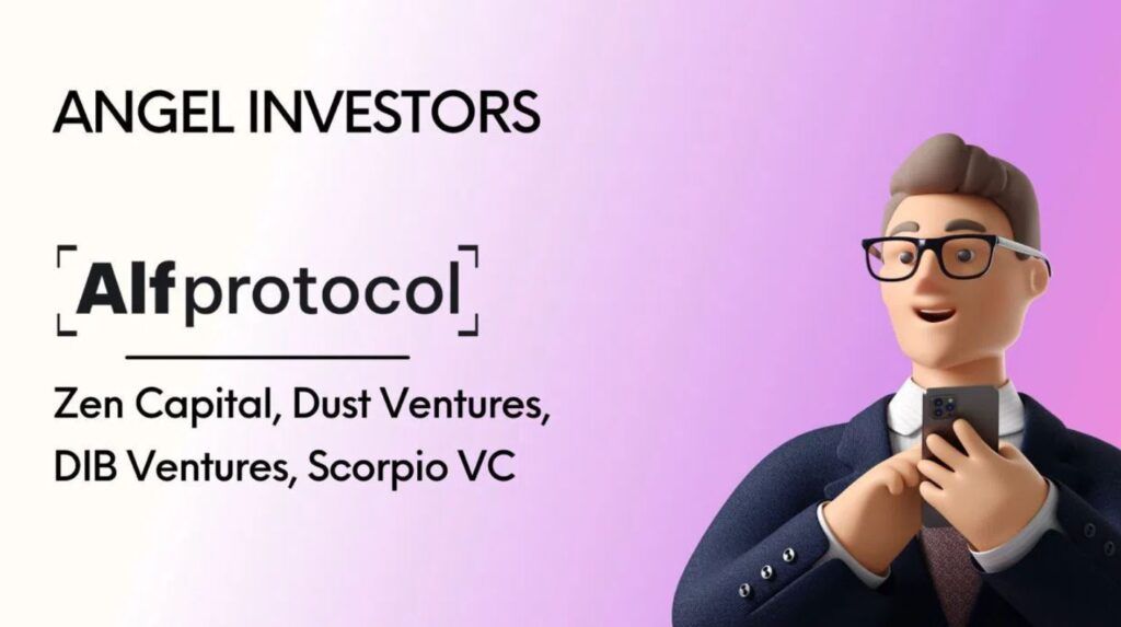 Бизнес-ангелы Alf Protocol: Zen Capital, Dust Ventures, Dib Ventures, Scorpio VC