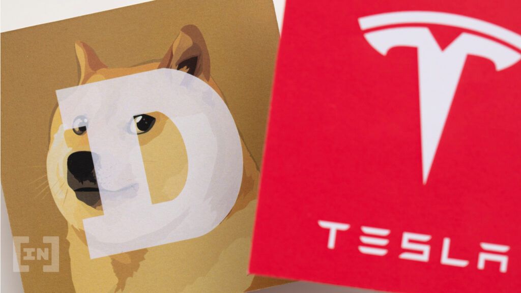 Dogecoin (DOGE) подпрыгнул почти на 20% с подачи Tesla