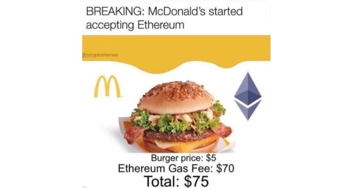 Шутка про Ethereum и McDonald’s