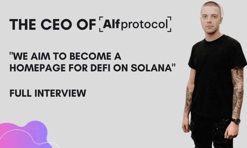 CEO ALF Protocol: Alf на Solana станет домашней страницей DeFi