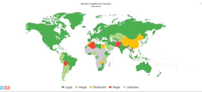 Регулирование криптовалют в мире