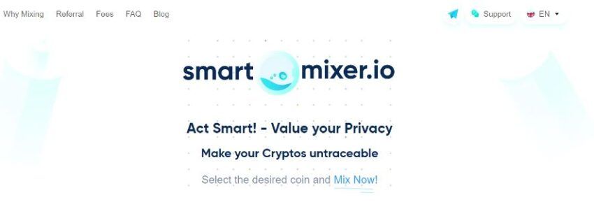 Скрин платформы SmartMixer