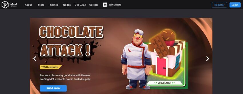 Скрин Gala Games