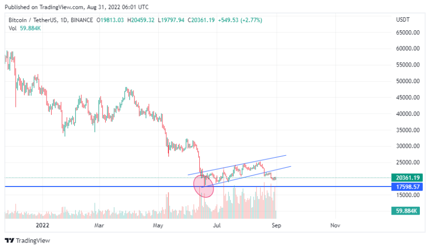 График BTC