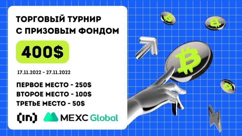 BeInCrypto и биржа MEXC объявляют торговый турнир с призовым фондом $400
