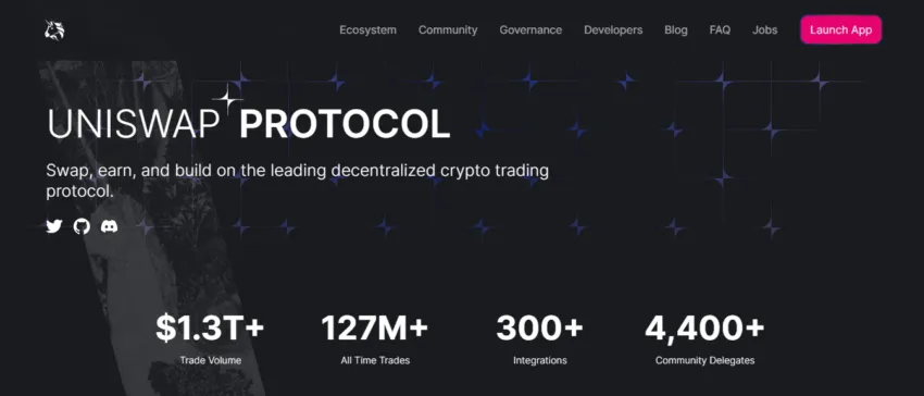 Скрин криптобиржи OKX DEX